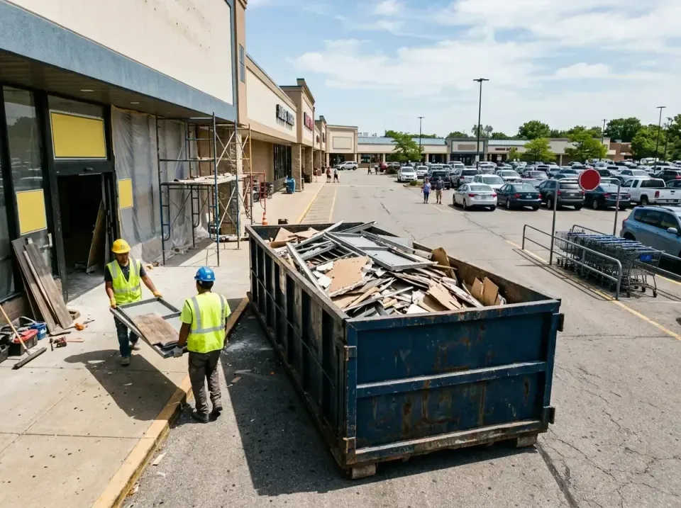 retail-store-renovation-debris-003 — frequently asked questions, Roll-off Dumpster Rentals in Silver Lakes, CA